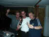 City, Gino & Geno bakom mixerbordet.....